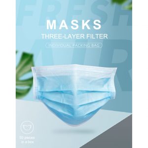 3-Layer Disposable Face Mask